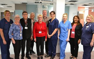 Volunteers welcomed into the new ICU