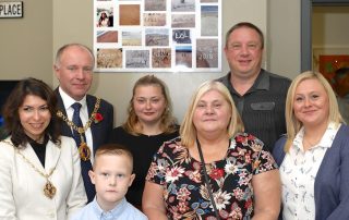 Walsall Mayor and Lolly's Family