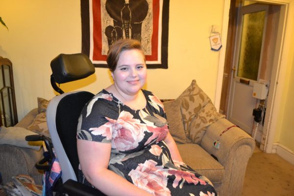 a student who has used the walsall wheelchair service