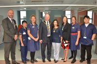 Mayor of Walsall in brand new ICU