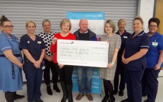 Family's donation to chemo unit