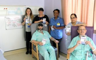 Sleep packs have been given to wards to help patients