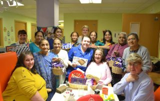 Hindu ladies sing a blessing for Ward 2