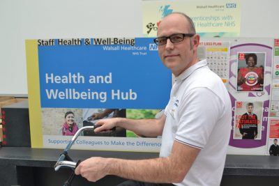 Physio Mark is doing charity bike ride