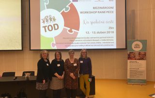 staff attending the conference in Zlin