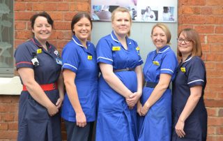 The Wyndlow team of midwives