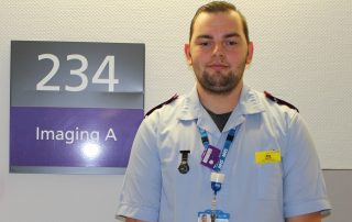CSW Justin who works in Imaging