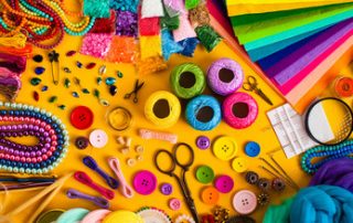 Items for craft activities