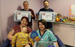 Sara, Daniel and Alan on Ward 21