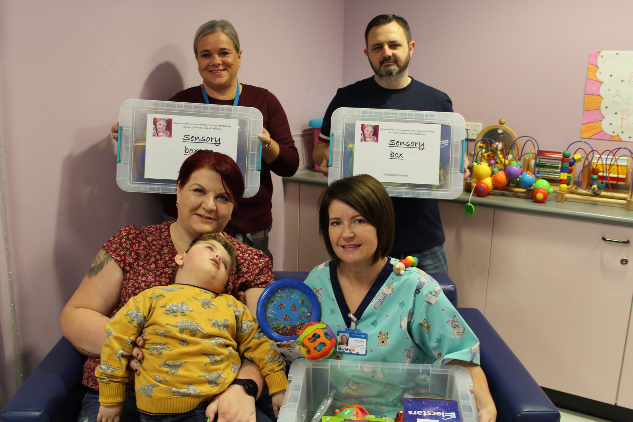 Sara, Daniel and Alan on Ward 21