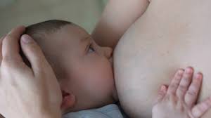 Breastfeeding baby