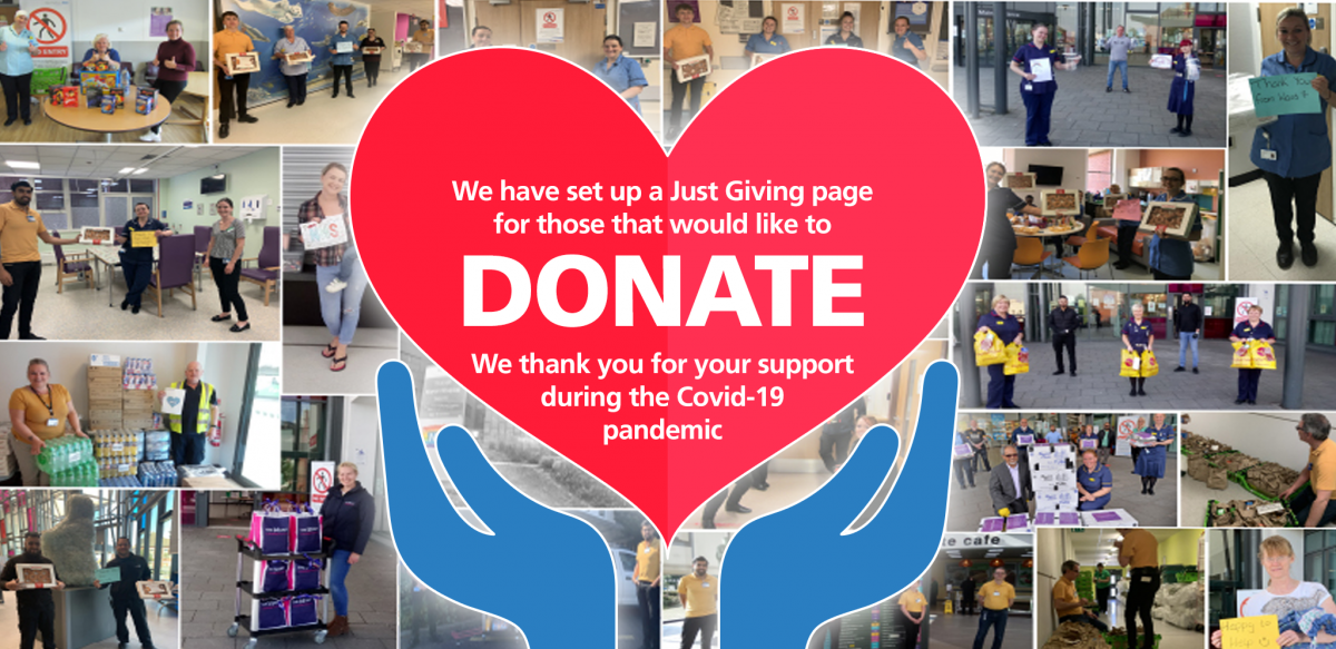 Donate to Covid19 Justgiving Fund Walsall Healthcare NHS Trust