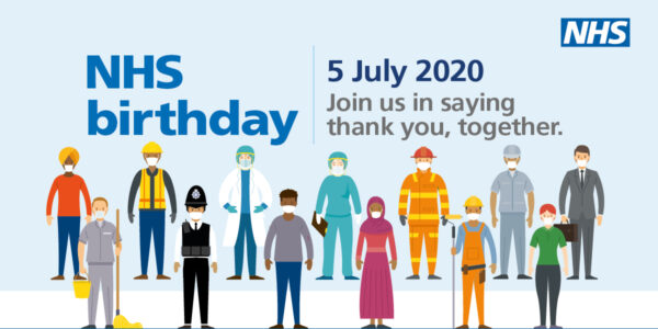 NHS birthday image