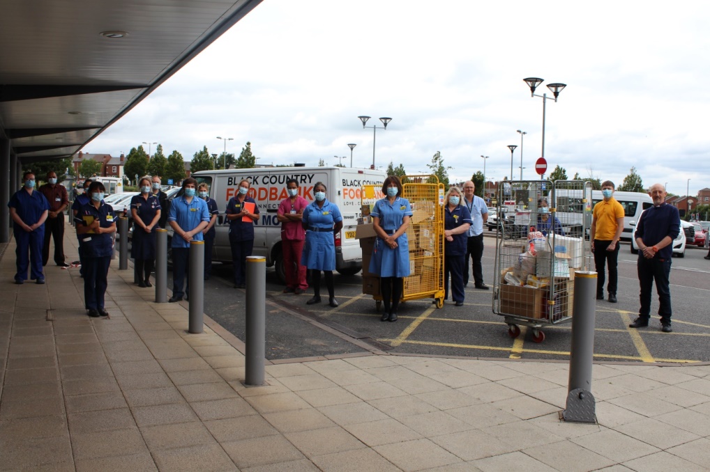 ICU donations for food banks