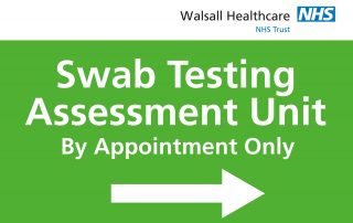 swab test unit sign