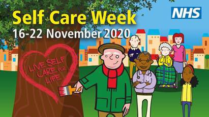 Logo for self care week 2020