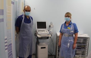 Pleurisy clinic staff