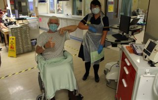 Ron Edis vaccination