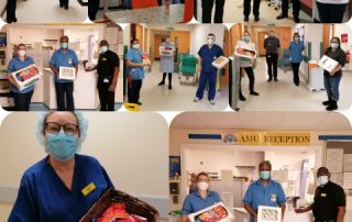 Well Wishers donations to wards