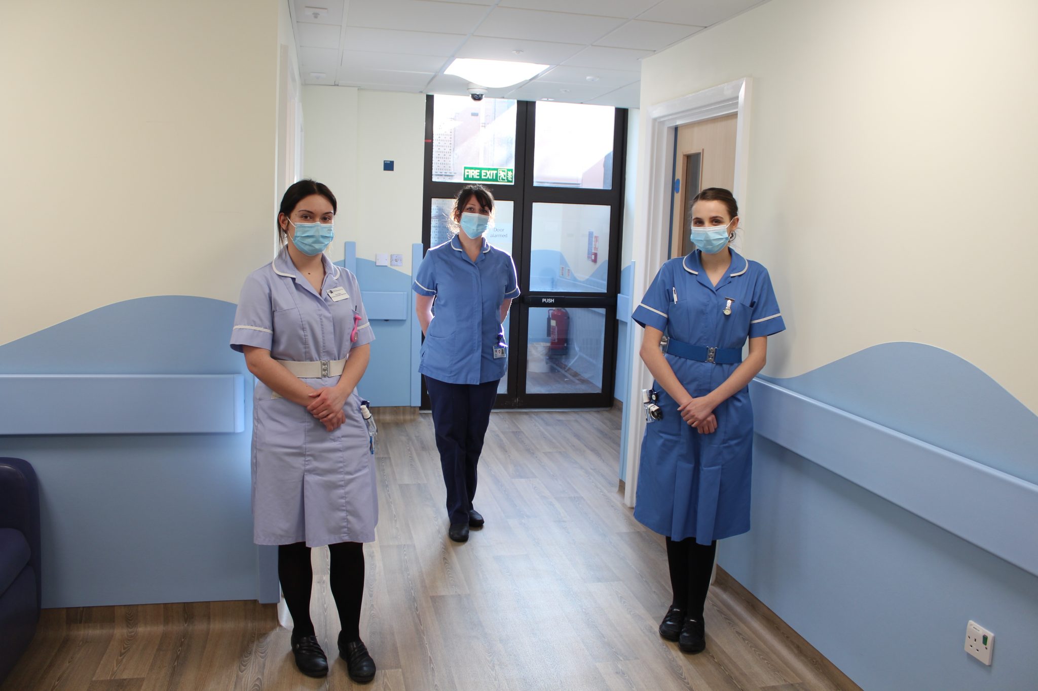 Neonatal Unit staff who have been caring for baby Leo