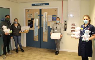 Jamie and Hannah visit Walsall Manor Hospital