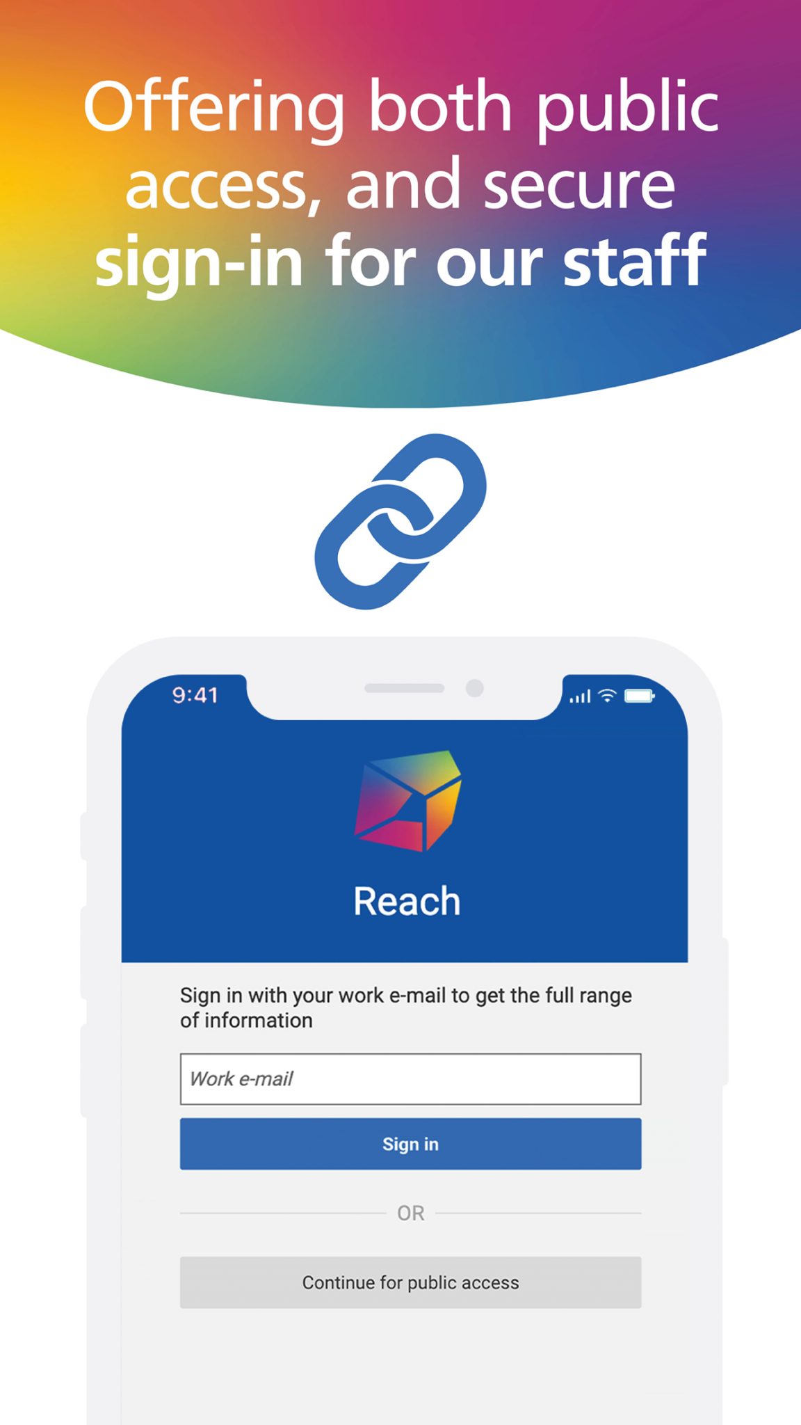 Reach App Screenshot