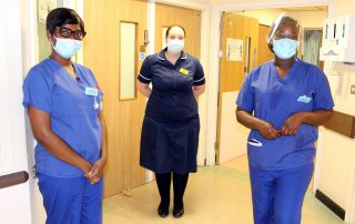 amy with international nurses