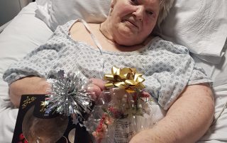 Patient Ann had a birthday surprise