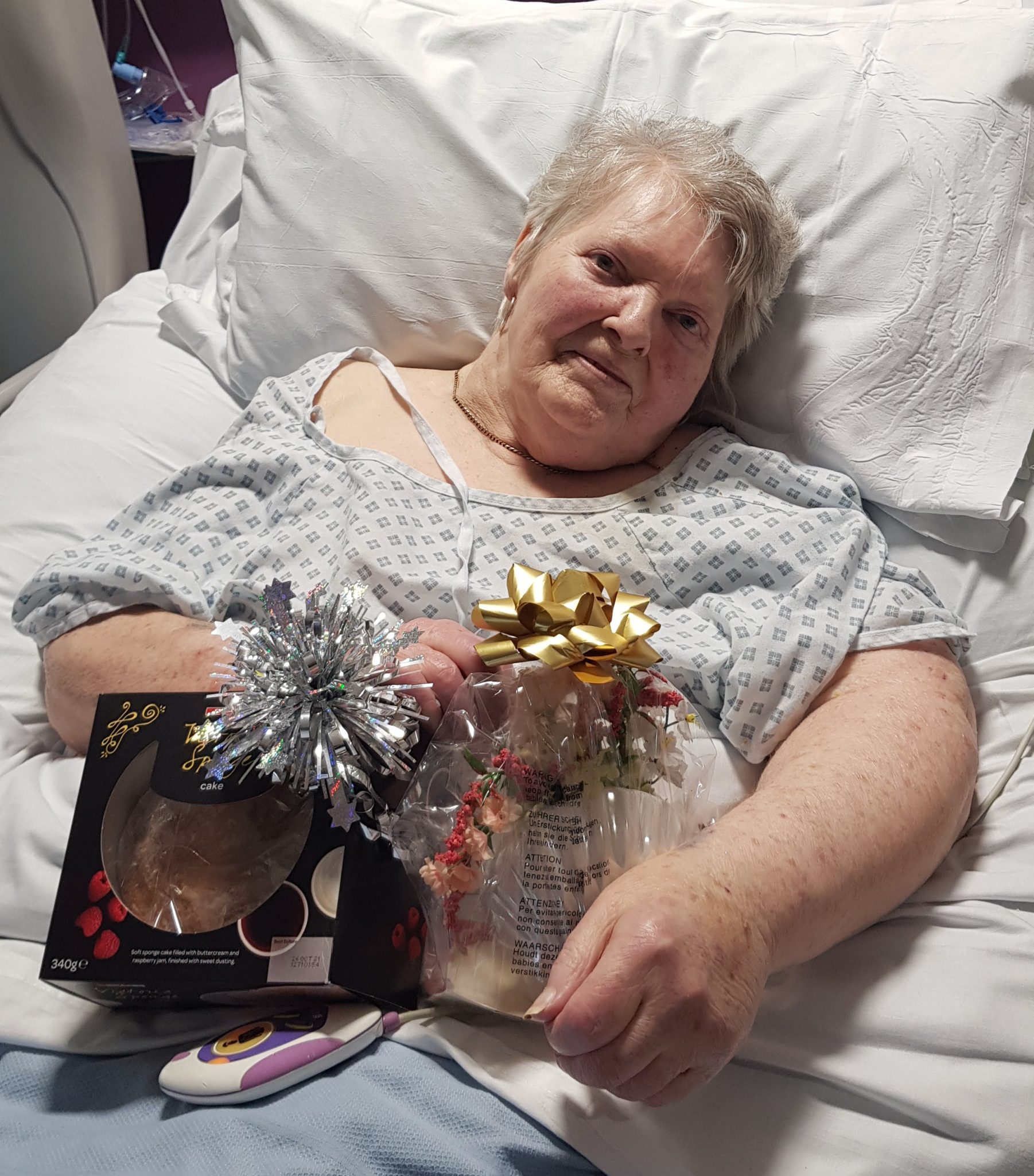 Patient Ann had a birthday surprise