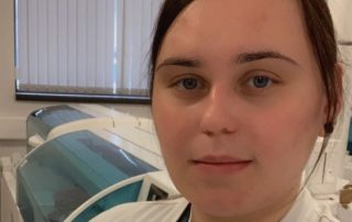 Trainee Biomedical Scientist Hannah Cross