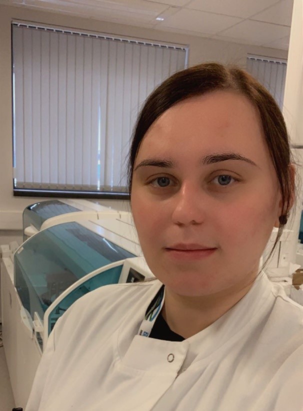 Trainee Biomedical Scientist Hannah Cross