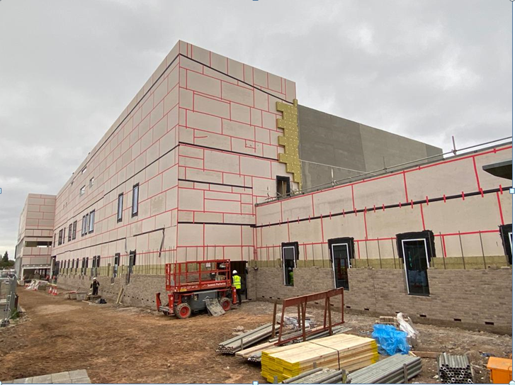 Work is underway on the new Emergency Department