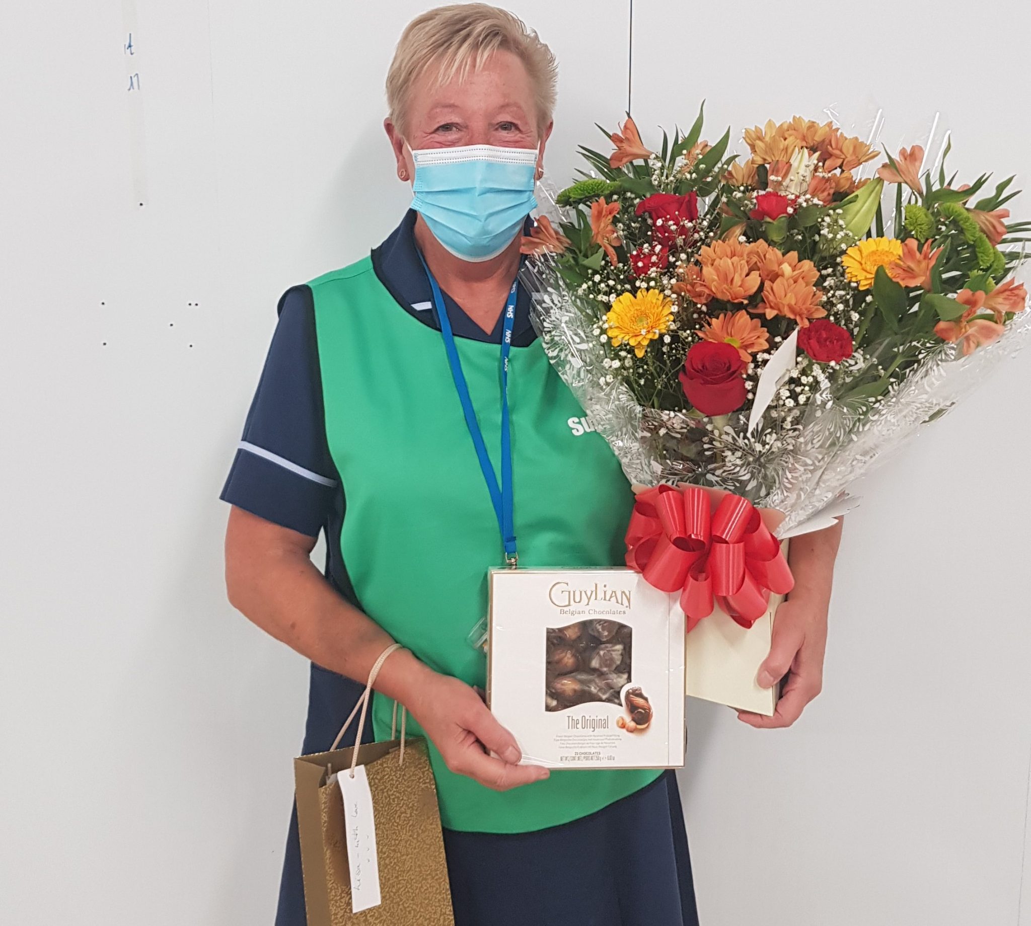 Lisa Hamilton has served the NHS for 50 years