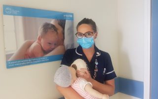 Specialist midwife Meg