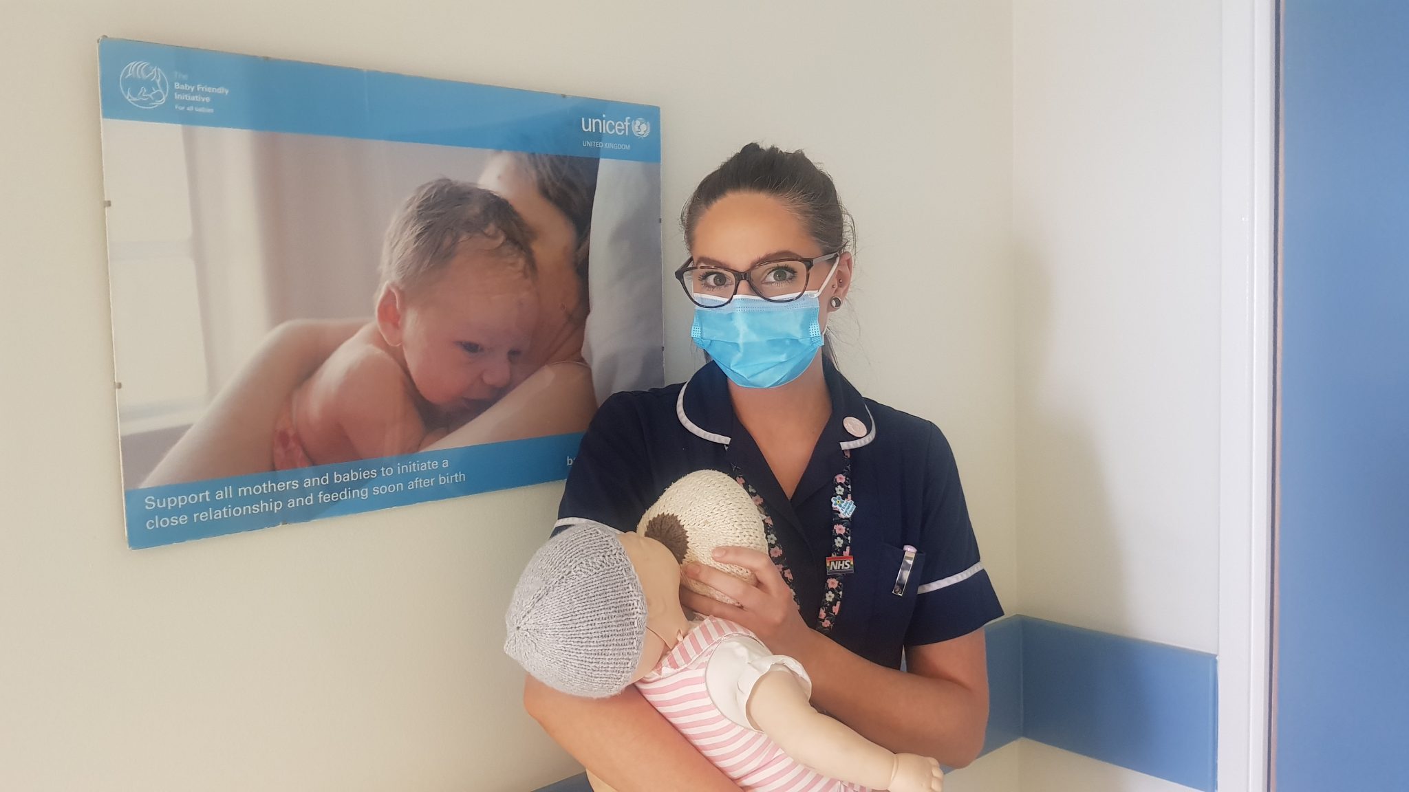 Specialist midwife Meg