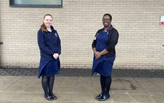 Lucy and Lola are here to support international nurses who come to Walsall