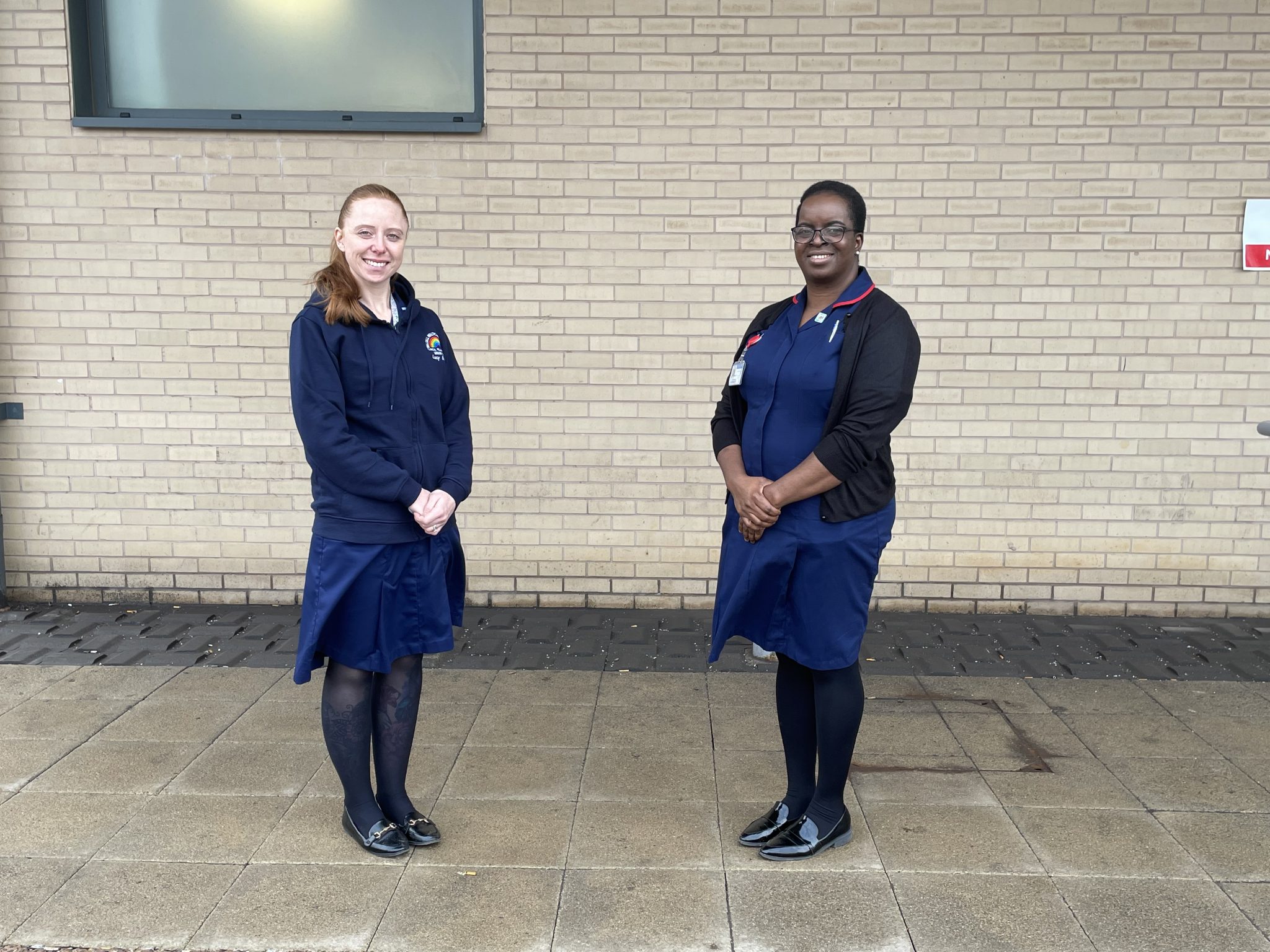 Lucy and Lola are here to support international nurses who come to Walsall