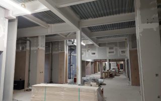 Inside the new build