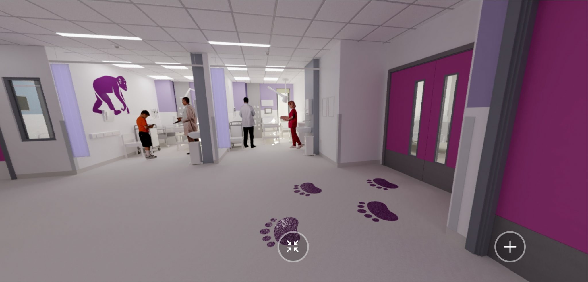 A sneak peek at the paediatric provision in the new build
