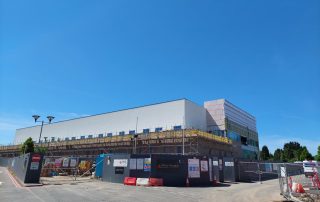 Exterior of the new build Urgent and Emergency Care Centre