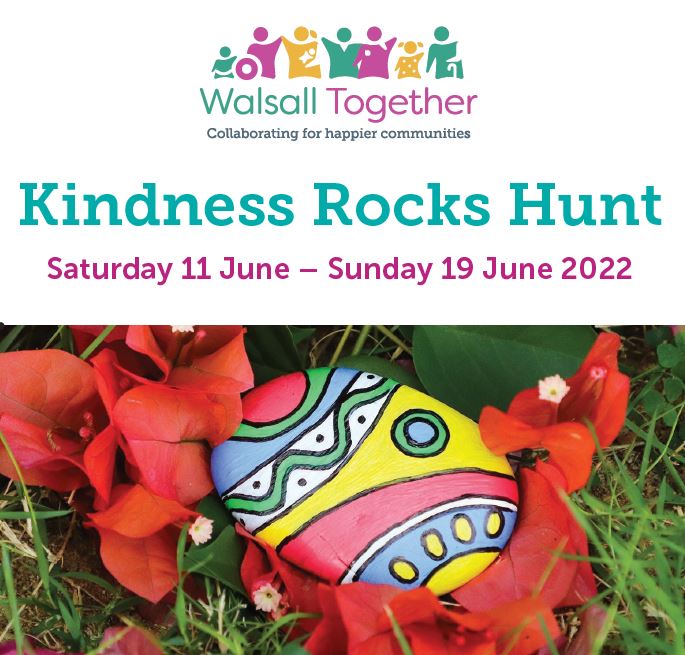 The Kindness Rocks Hunt event