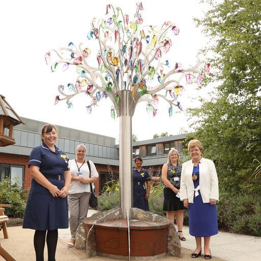 Mayor praises “amazing” hospice staff