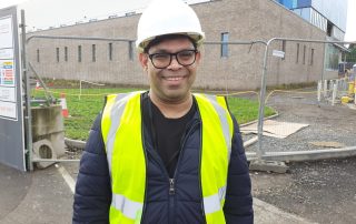 Dr Shelley takes a tour of the new build