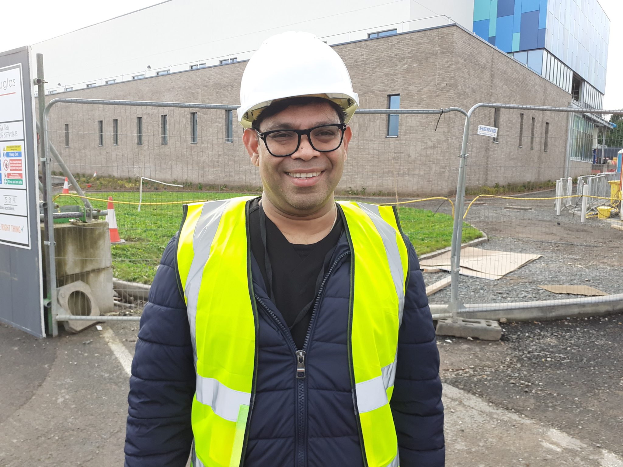 Dr Shelley takes a tour of the new build