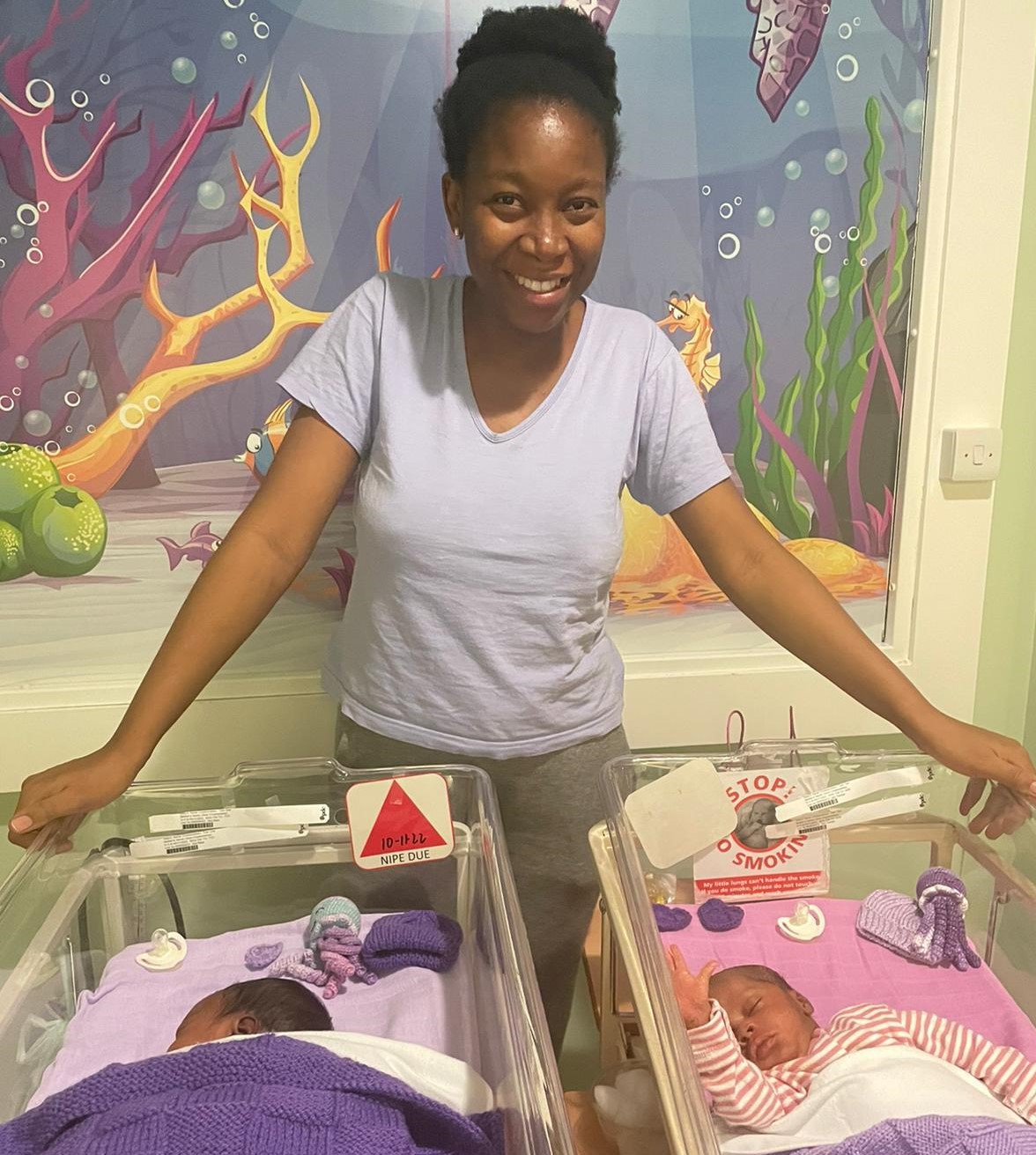 Mum with twins on World Prematurity Day