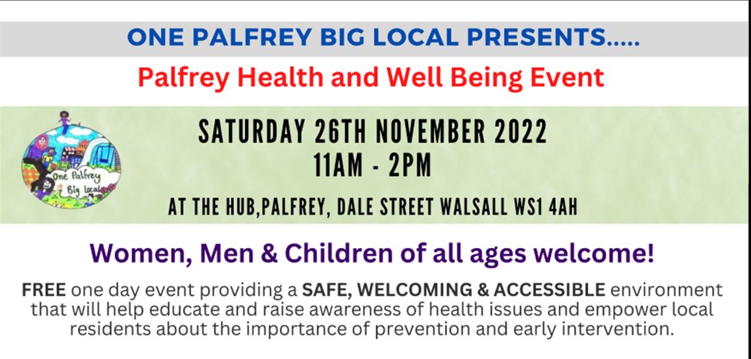 Palfrey event poster