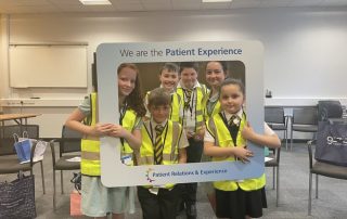 Little Voices' inspectors visit the hospital