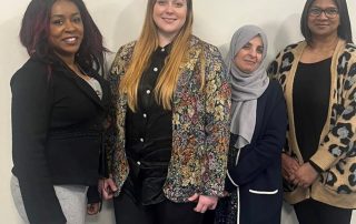 The Black Country's EDI Midwives Carol, Heather, Afrah and Sunita