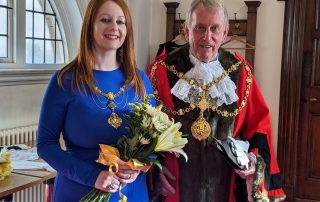 The Mayor and Mayoress of Walsall