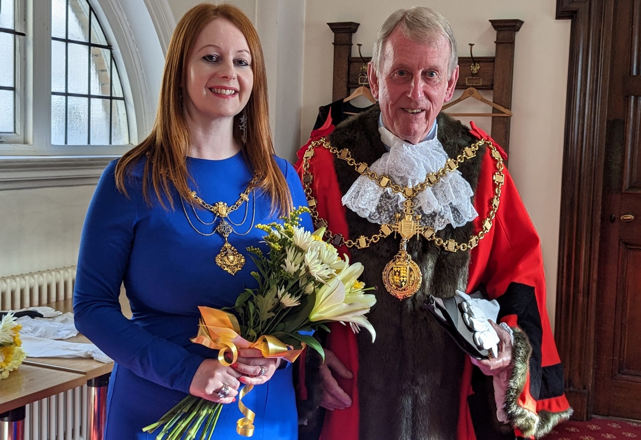 The Mayor and Mayoress of Walsall
